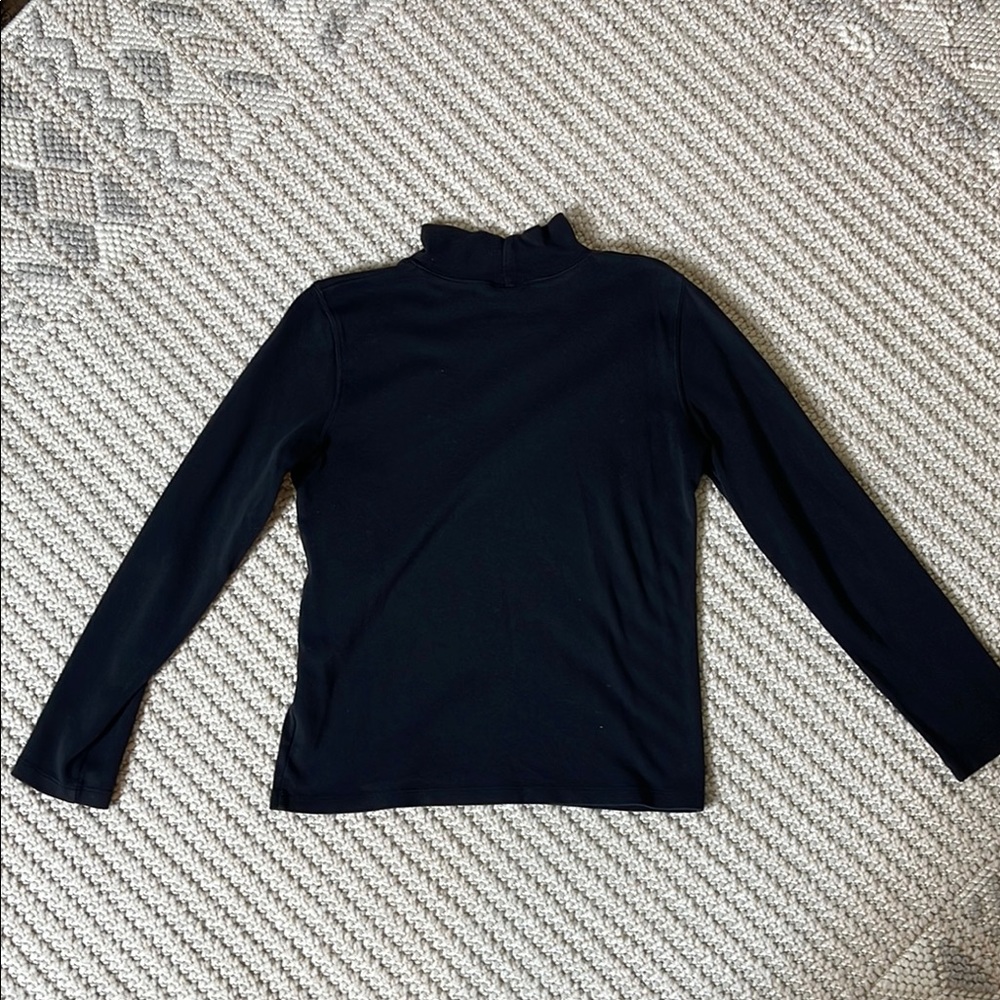 St. John’s Bay Long Sleeve Classic Mock - Picture 3 of 3